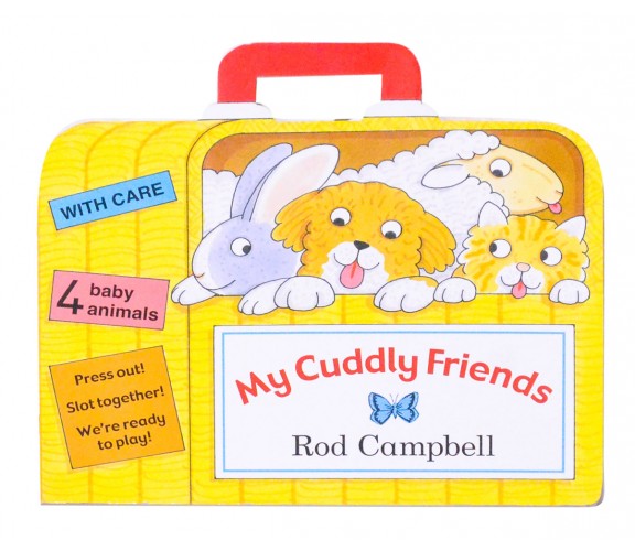 My Cuddly Friends Board Book - 4 press-out, slot together